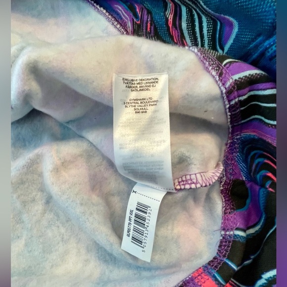 Gymshark | Geometric Hoodie | Purple Swirl | XXL Tall Unisex - Picture 5 of 6